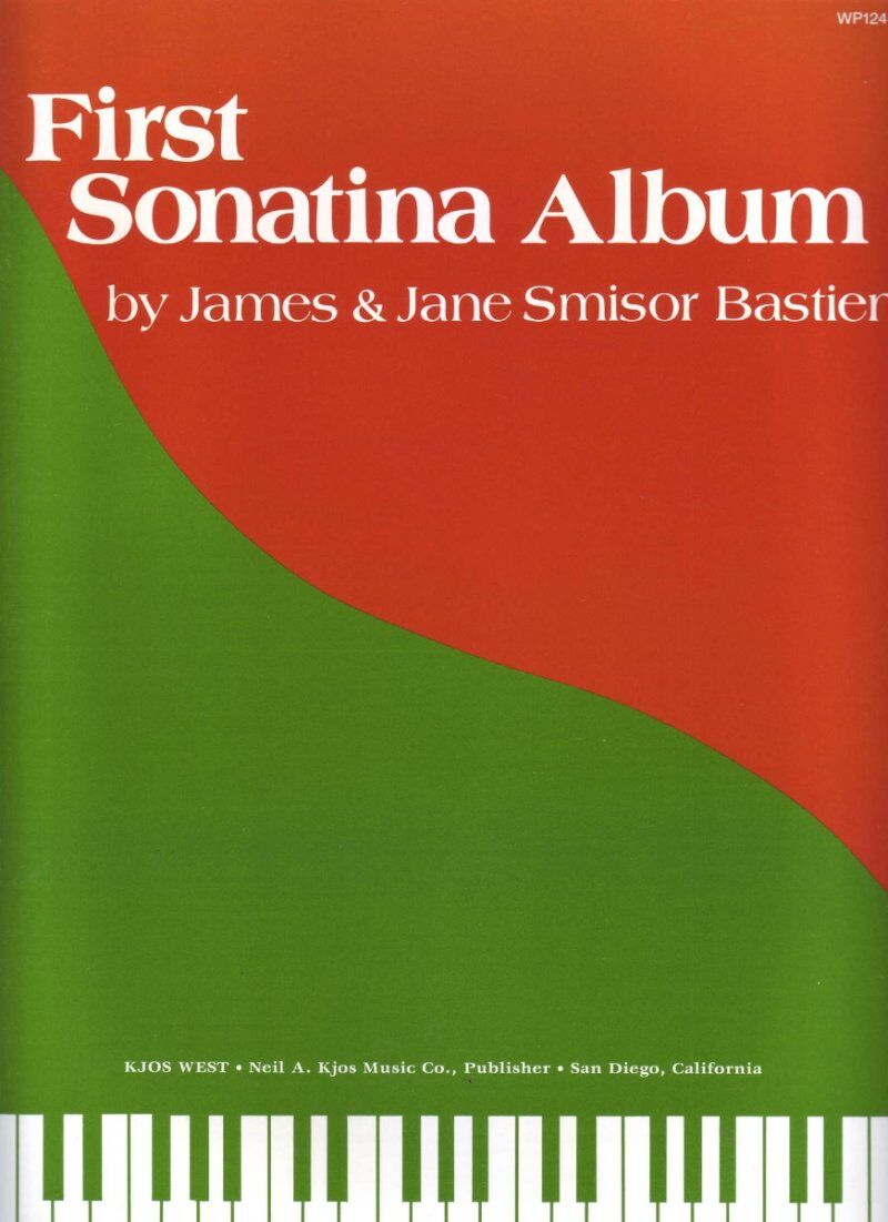 First Sonatina Album for Early Intermediate Piano, Levels 4-5, 64 Pages