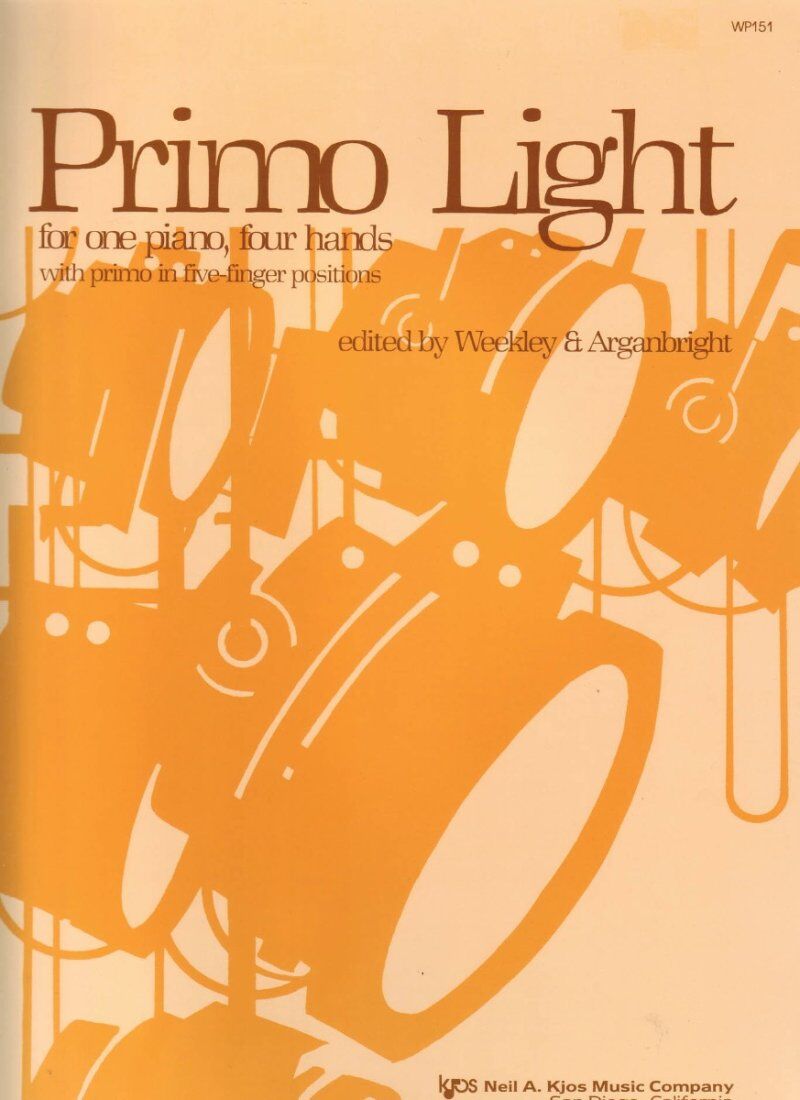 Primo Light Piano Book by Neil A. Kjos Music Company, 32 Pages