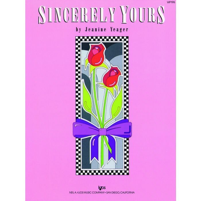 Sincerely Yours Piano Sheet Music by Neil A. Kjos Music Company