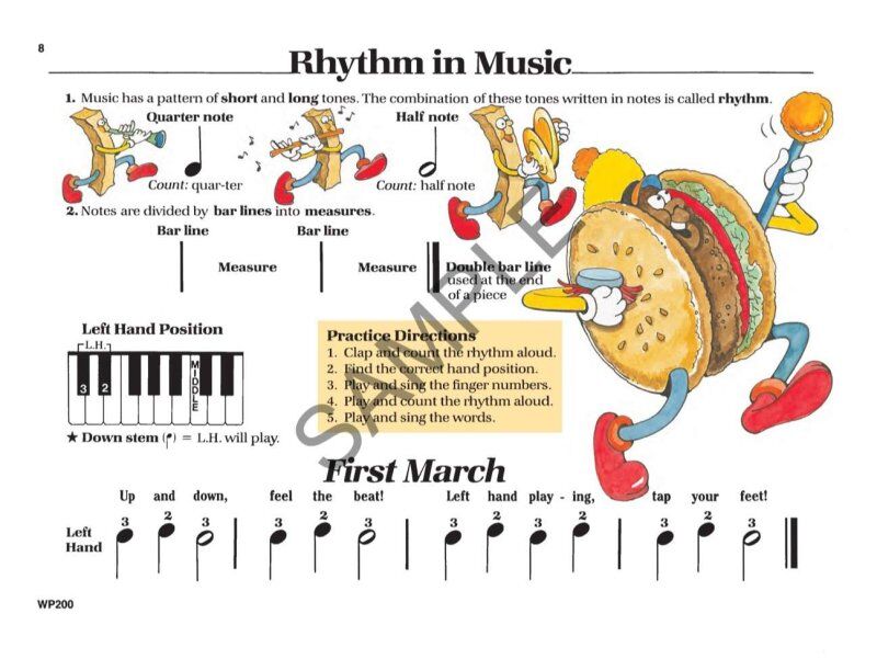 Bastien Piano Basics Primer Level for Young Beginners — view 3