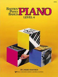 Bastien Piano Basics Level 4 for Young Beginners