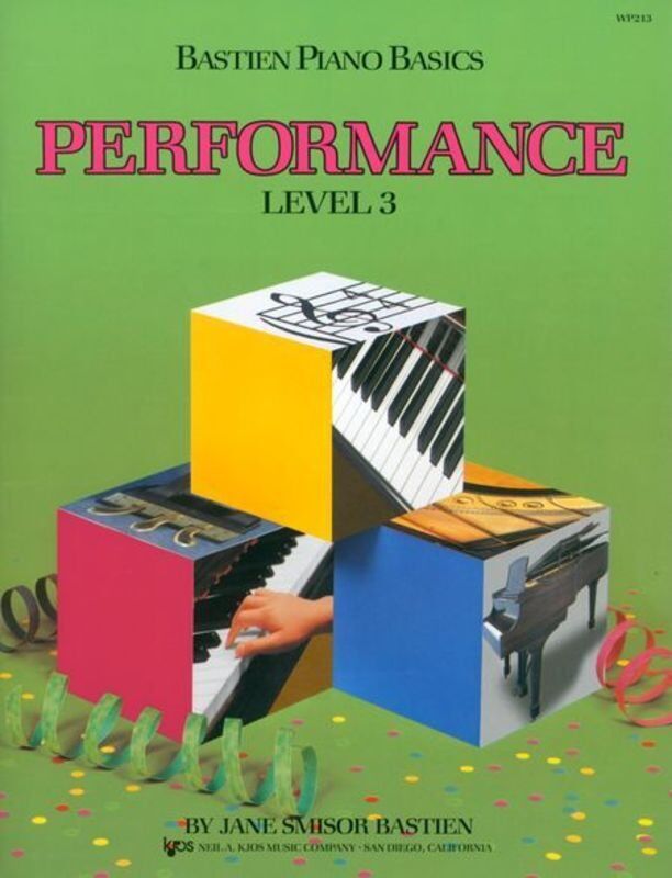 Bastien Piano Basics Performance Level 3