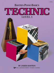 Bastien Piano Basics Technic Level 1 Book
