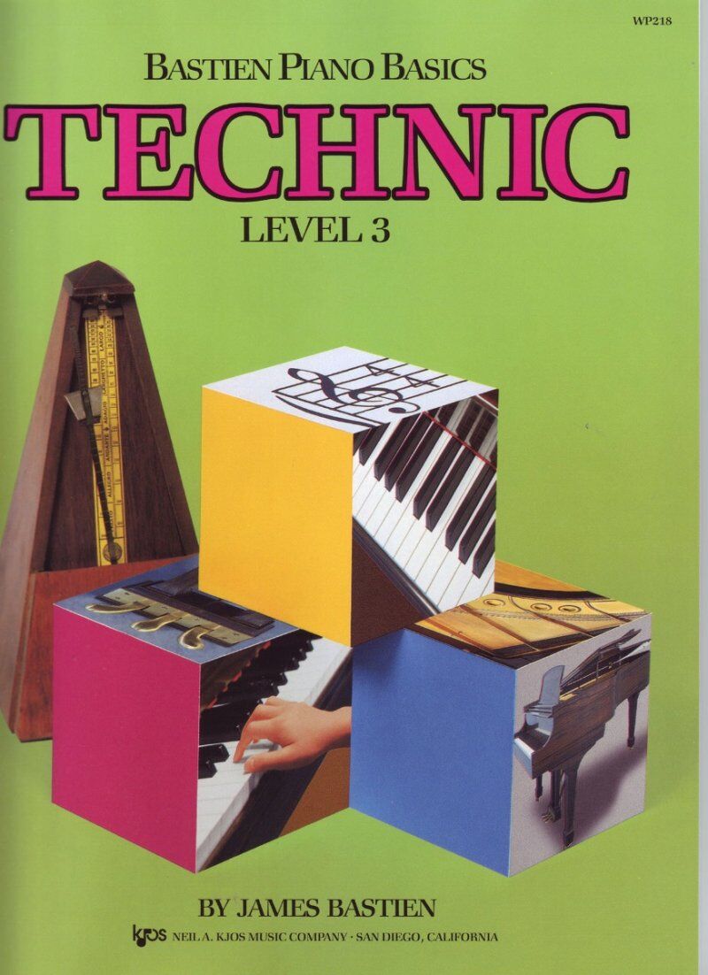 Bastien Piano Basics Technic Level 3