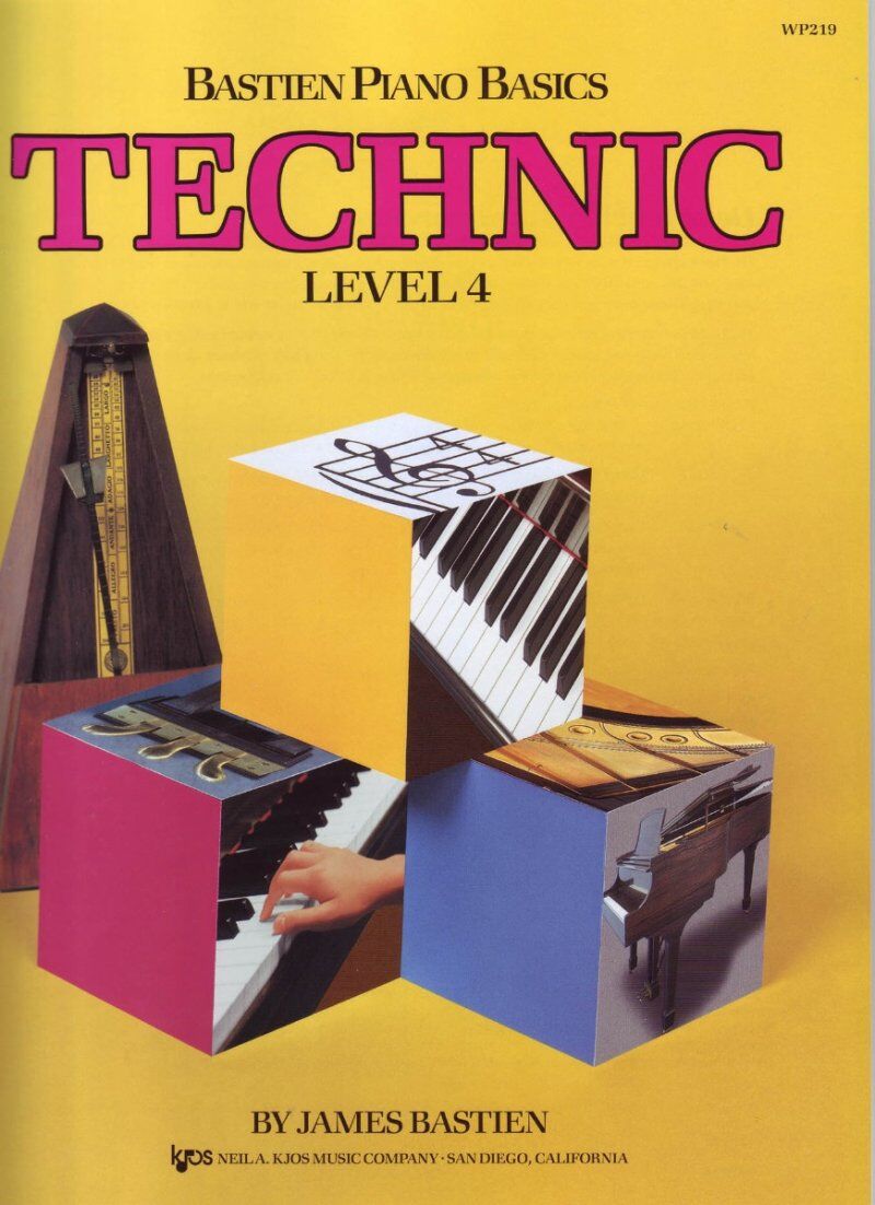 Bastien Piano Basics Technic Level 4