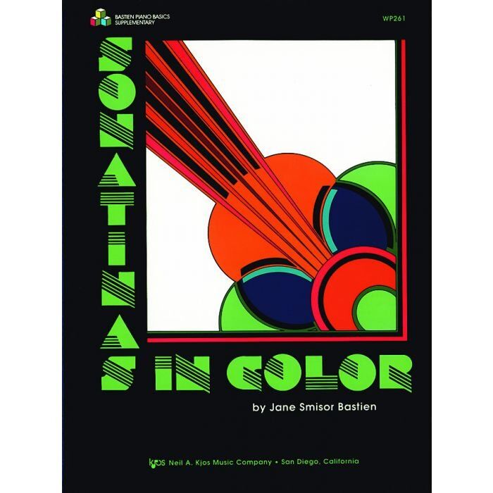 Sonatinas in Color - Level 2 Piano Music by Neil A. Kjos Music Company, 16 Pages