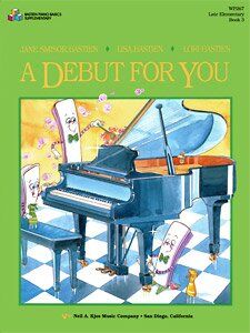 Debut For You Book 3 for Piano by Neil A. Kjos Music Company