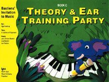 Invitation to Music Theory and Ear Training C by Jane Bastien, 52 Pages, Piano, Kjos Music Company