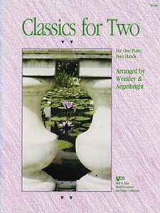 Classics for Two Arranged by Weekley and Arganbright for Piano Duet, 28 Pages