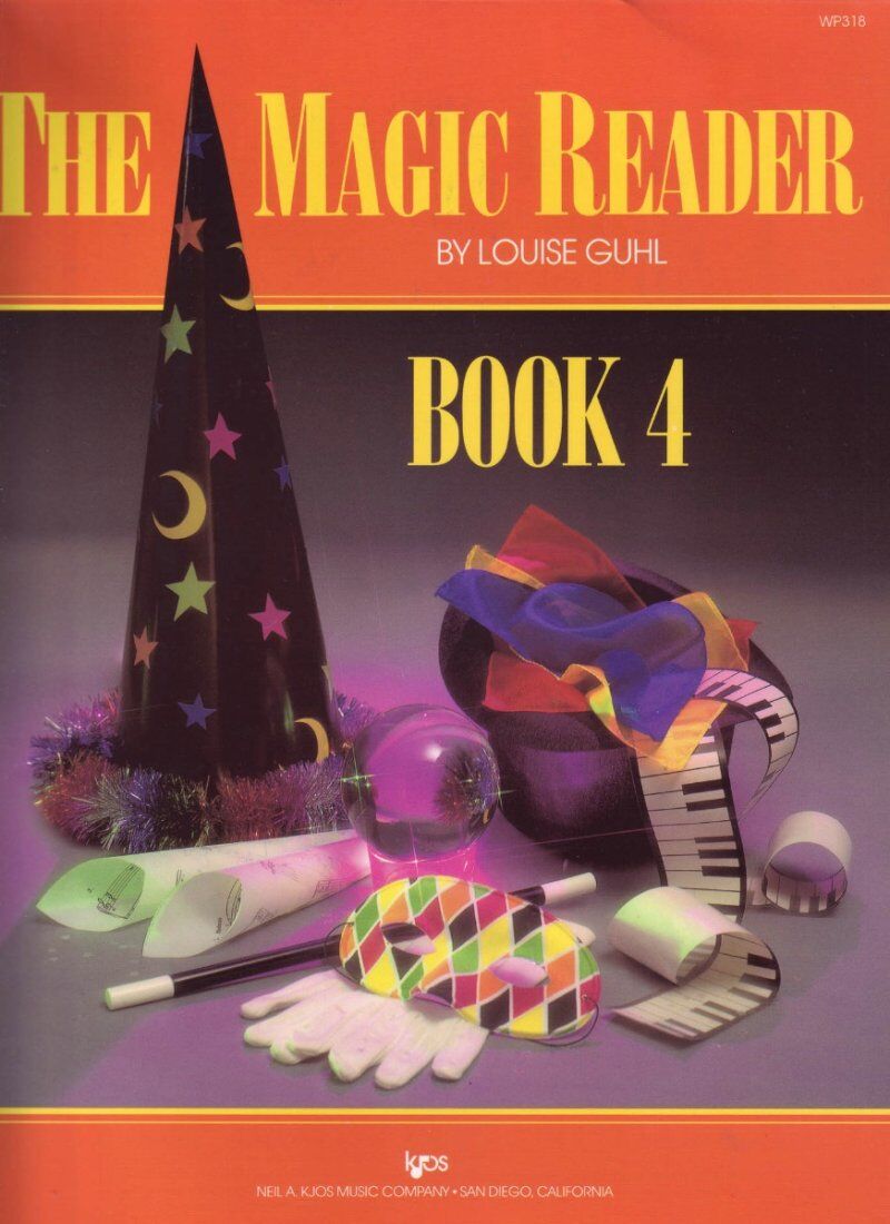 Magic Reader The Book 4 for Piano by Neil A. Kjos Music Company