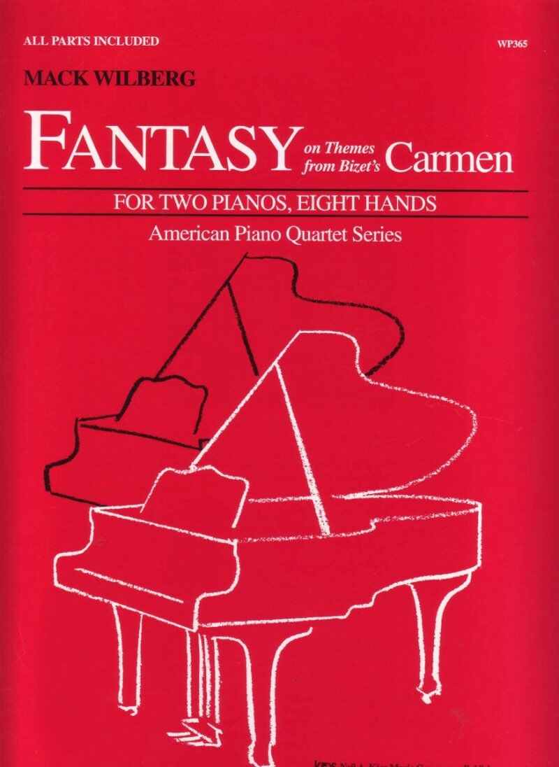 Fantasy on Themes from Bizet's Carmen for Piano, 44 Pages, Neil A. Kjos Music Company