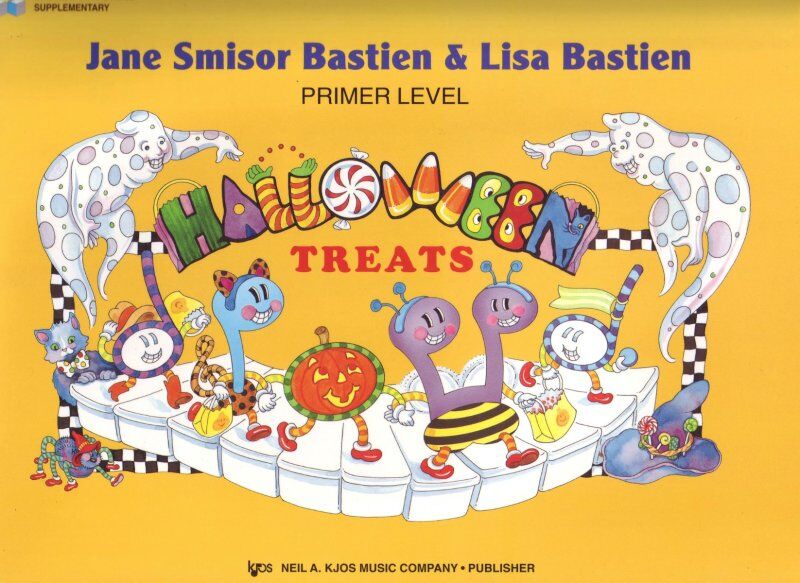 Halloween Treats - Preparatory Level for Piano by Jane and Lisa Bastien