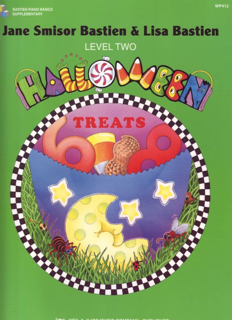 Halloween Treats Level 2 Piano Book by Jane & Lisa Bastien