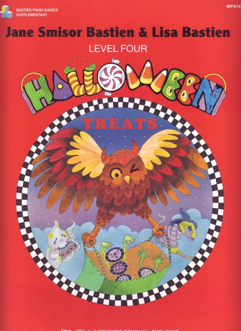 Halloween Treats Level 4 Piano Activity Book