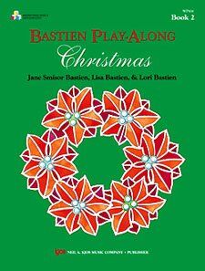 Bastien Play-Along Christmas Book 2 for Piano - 40 Pages