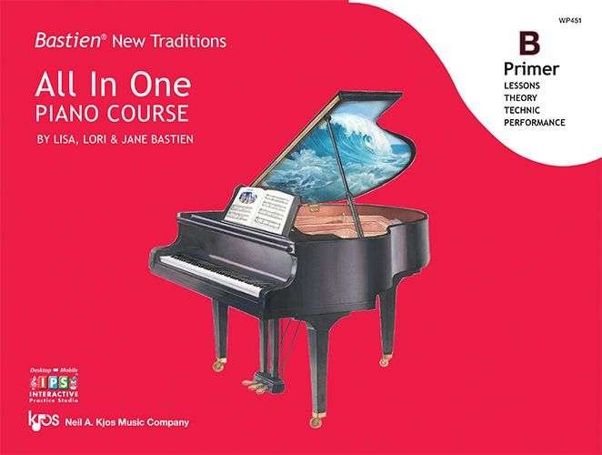 Bastien New Traditions All In One Piano Course Primer B (Us) (Neil A. Kjos Music Company)