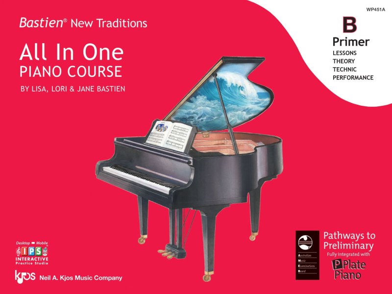 Bastien New Traditions All-in-One Piano Course — Primer B (Neil A. Kjos Music Company)