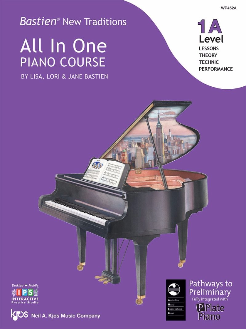 Bastien New Traditions All-in-One Piano Course — Level 1A (Neil A. Kjos Music Company)