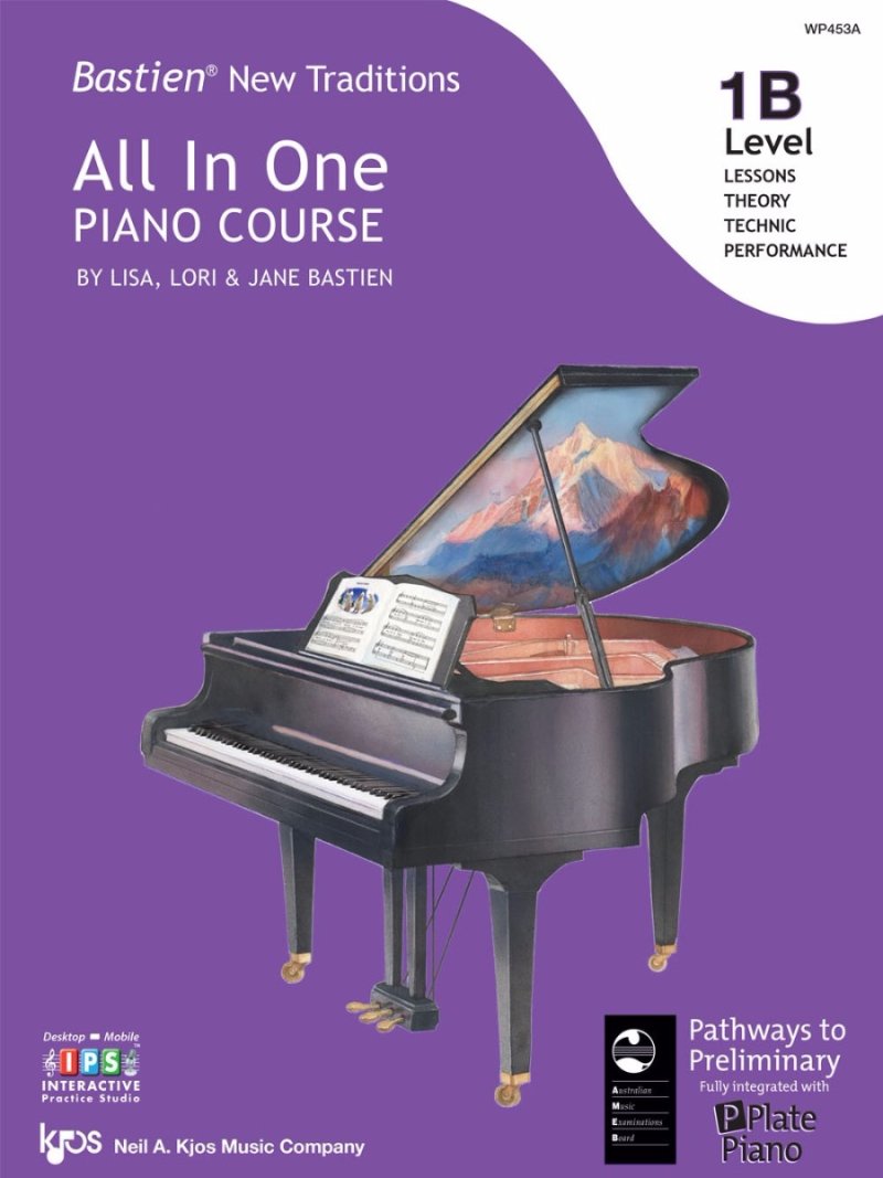 Bastien New Traditions All-in-One Piano Course — Level 1B (Neil A. Kjos Music Company)