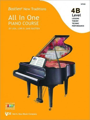 Bastien New Traditions All-in-One Piano Course Level 4B
