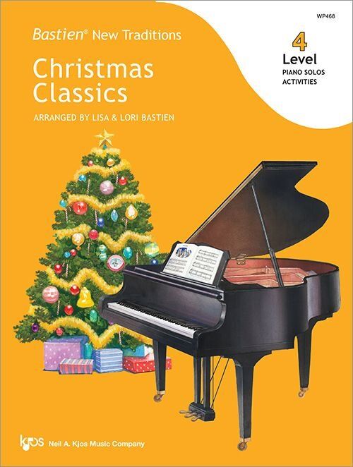 Bastien New Traditions Christmas Classics Level 4 for Piano