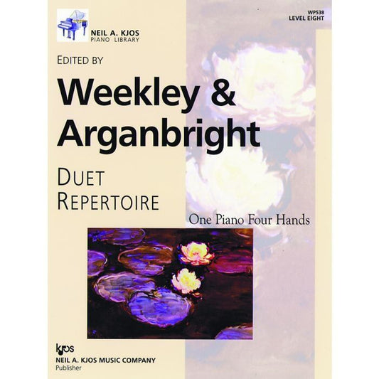 Duet Repertoire Level 8 by Neil A. Kjos Music Company, 80 pages, Piano & Keyboard Duet