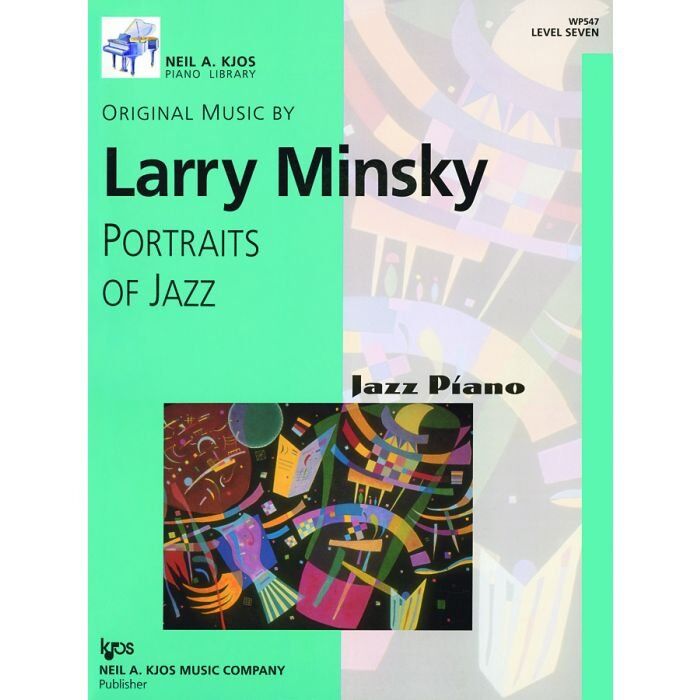 Portraits of Jazz Level 7 for Piano by Neil A. Kjos Music Company