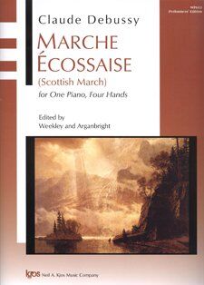 Marche Ecossaise (Scottish March) Piano Duet, Neil A. Kjos Music Company, 24 Pages