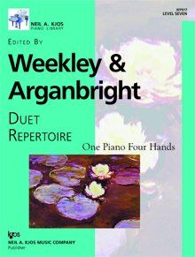 Duet Repertoire Level 7 for Piano - 80 Pages, Late Intermediate Collection by Neil A. Kjos Music Company