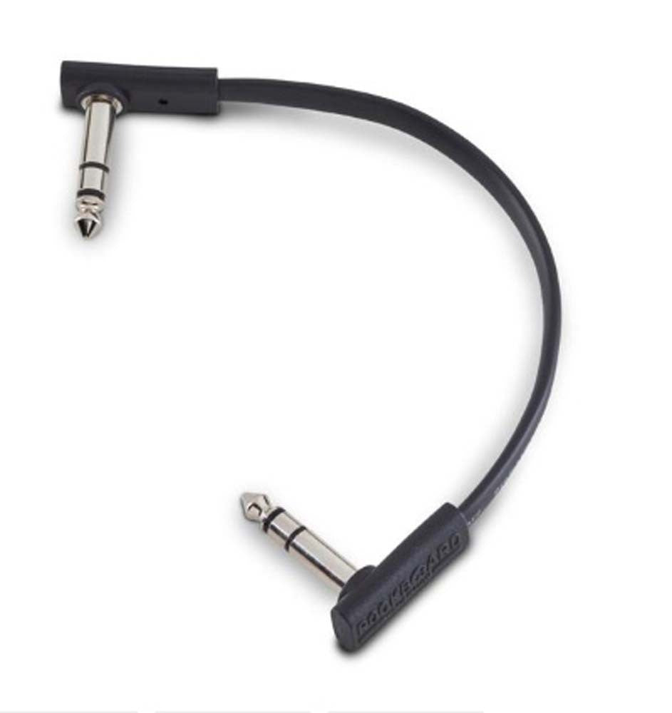 RockBoard Flat TRS Cable 15cm Black — view 3