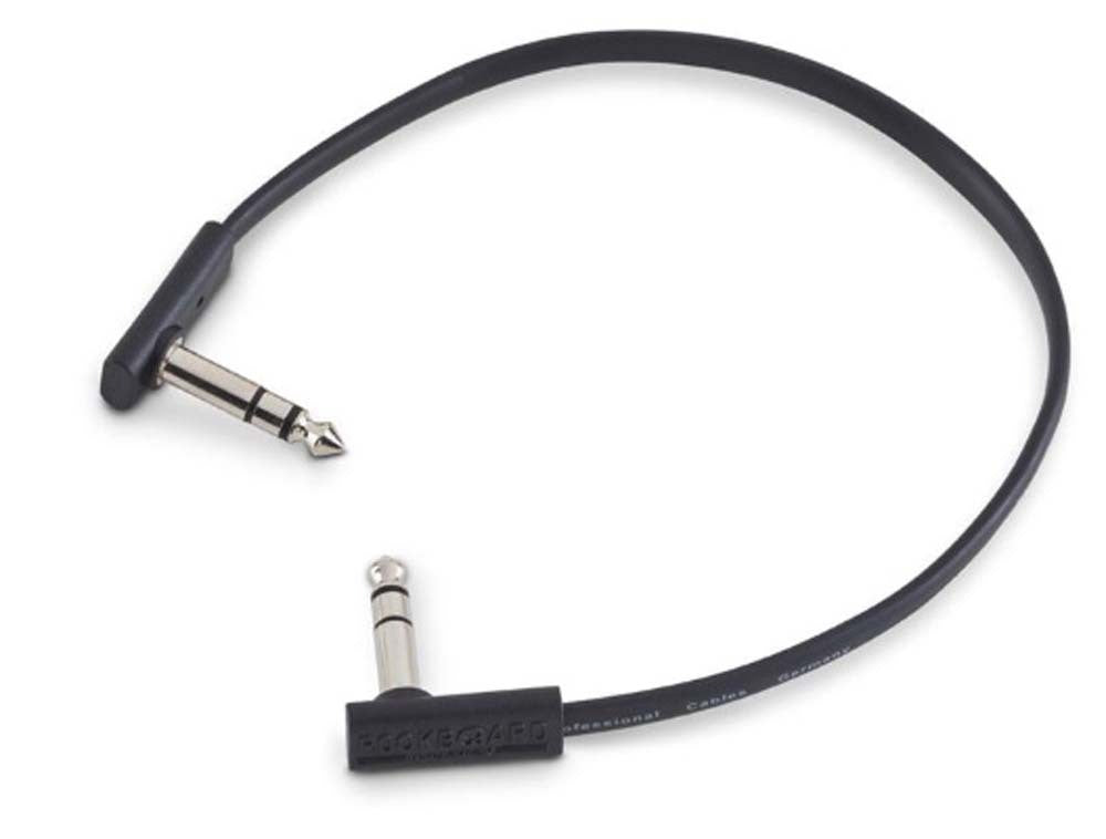 RockBoard Flat TRS Cable 30cm Black — view 3