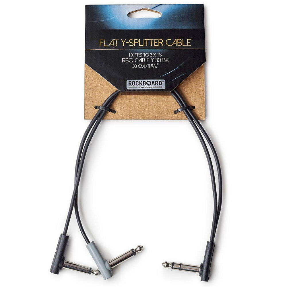 RockBoard Flat Y-Splitter Cable - 30cm