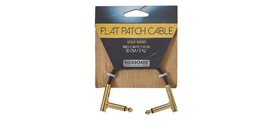 RockBoard Flat Patch Cable, Gold