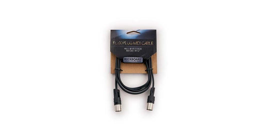 RockBoard FlaXPlug MIDI Cable 100cm Black