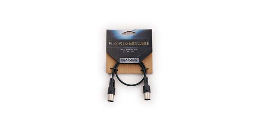 RockBoard FlaXPlug MIDI Cable 30cm Black