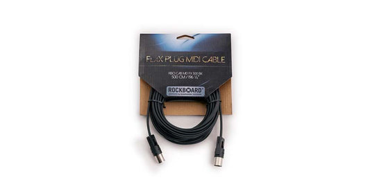 RockBoard FlaXPlug MIDI Cable 500cm Black