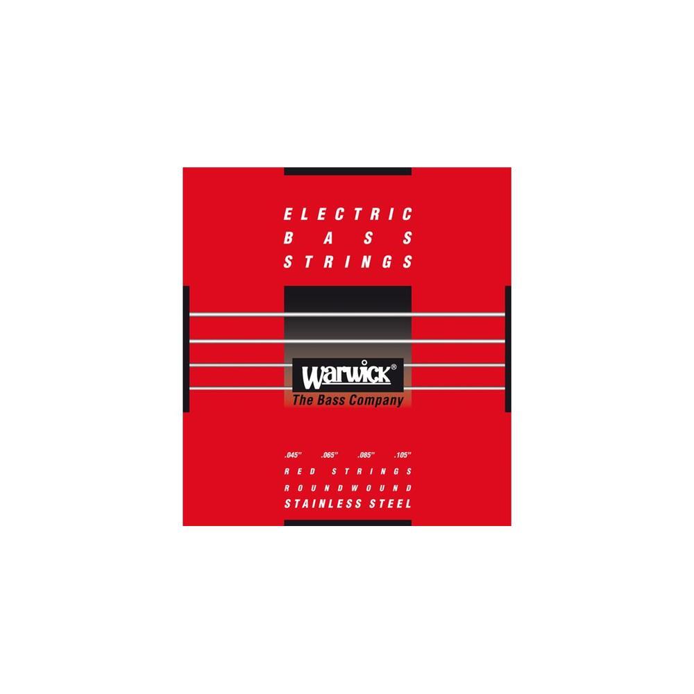 Warwick Bass Strings Red Label 4 Stg Set Medium Gauge:045-065-085-105