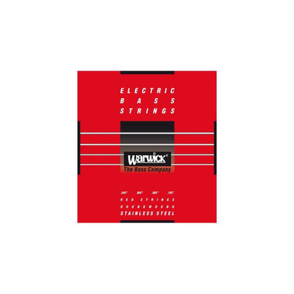 Warwick Bass Strings Red Label 4 Stg Set Medium Gauge:045-065-085-105