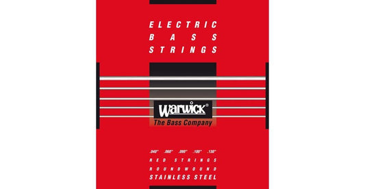 Warwick RED Strings Stainless Steel-Bass String Set, 5-String, Medium Light, .040-.130