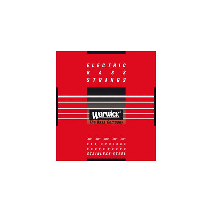 Warwick Bass Strings Red Label 5 Stg Set Medium Gauge:045-065-085-105-135