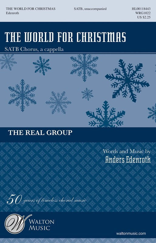 World For Christmas SATB W/ Opt Piano