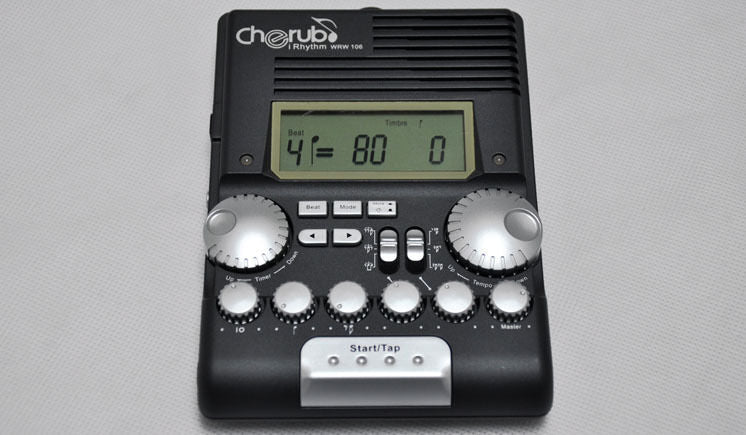 CHERUB - WRW-106 i Rhythm Rhythm Trainer, metronome, tap tempo, LCD panel