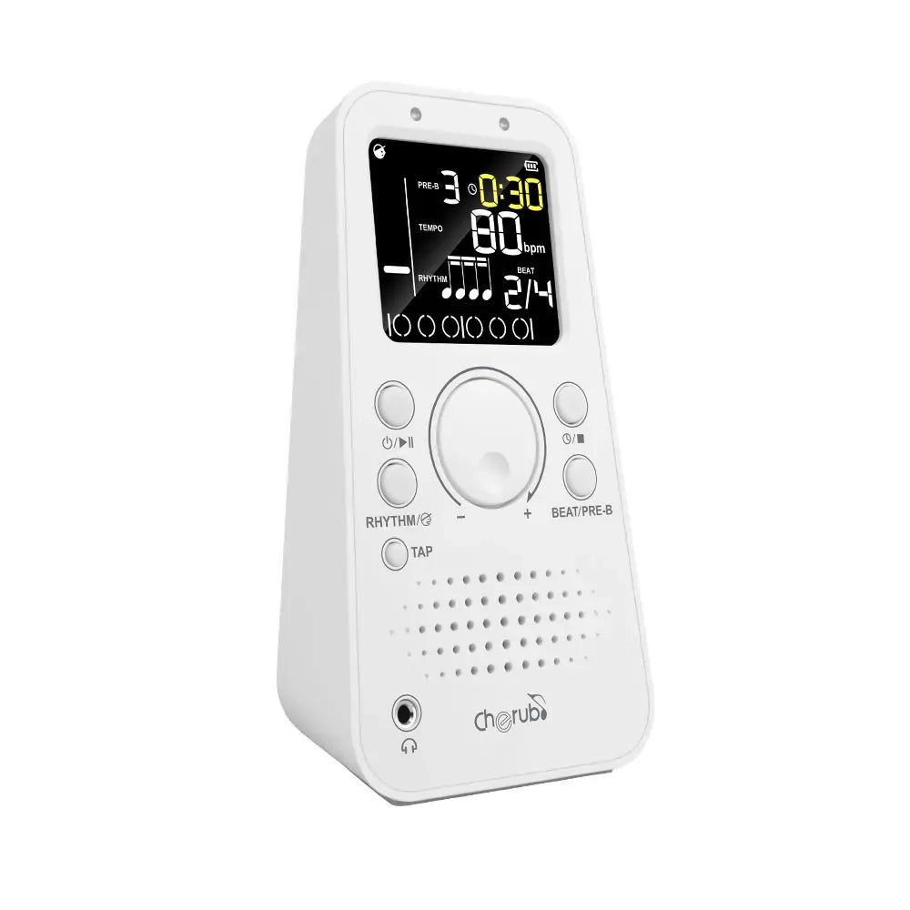 Cherub Rechargeable Pyramid Electronic Metronome with LCD Display — view 2