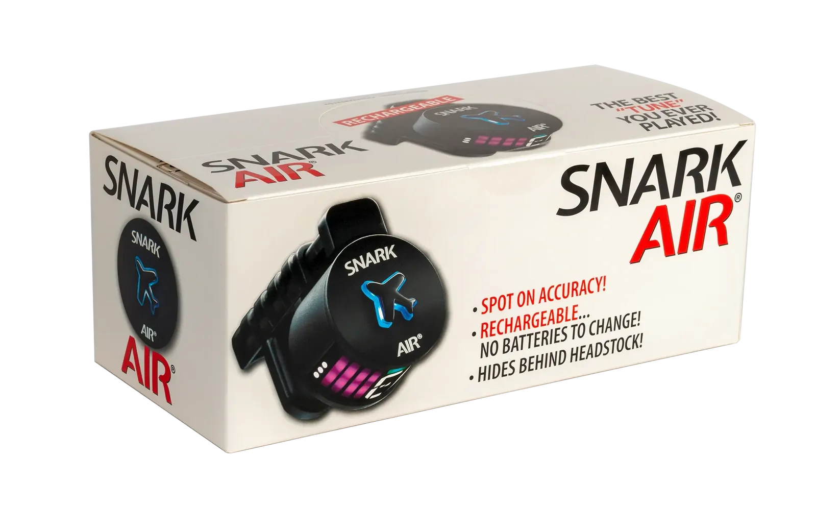 Snark Rechargeable Headstock Tuner - Clip-On Chromatic Tuner for Guitar and Bass — view 4