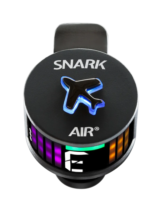 Snark Rechargeable Headstock Tuner - Clip-On Chromatic Tuner for Guitar and Bass