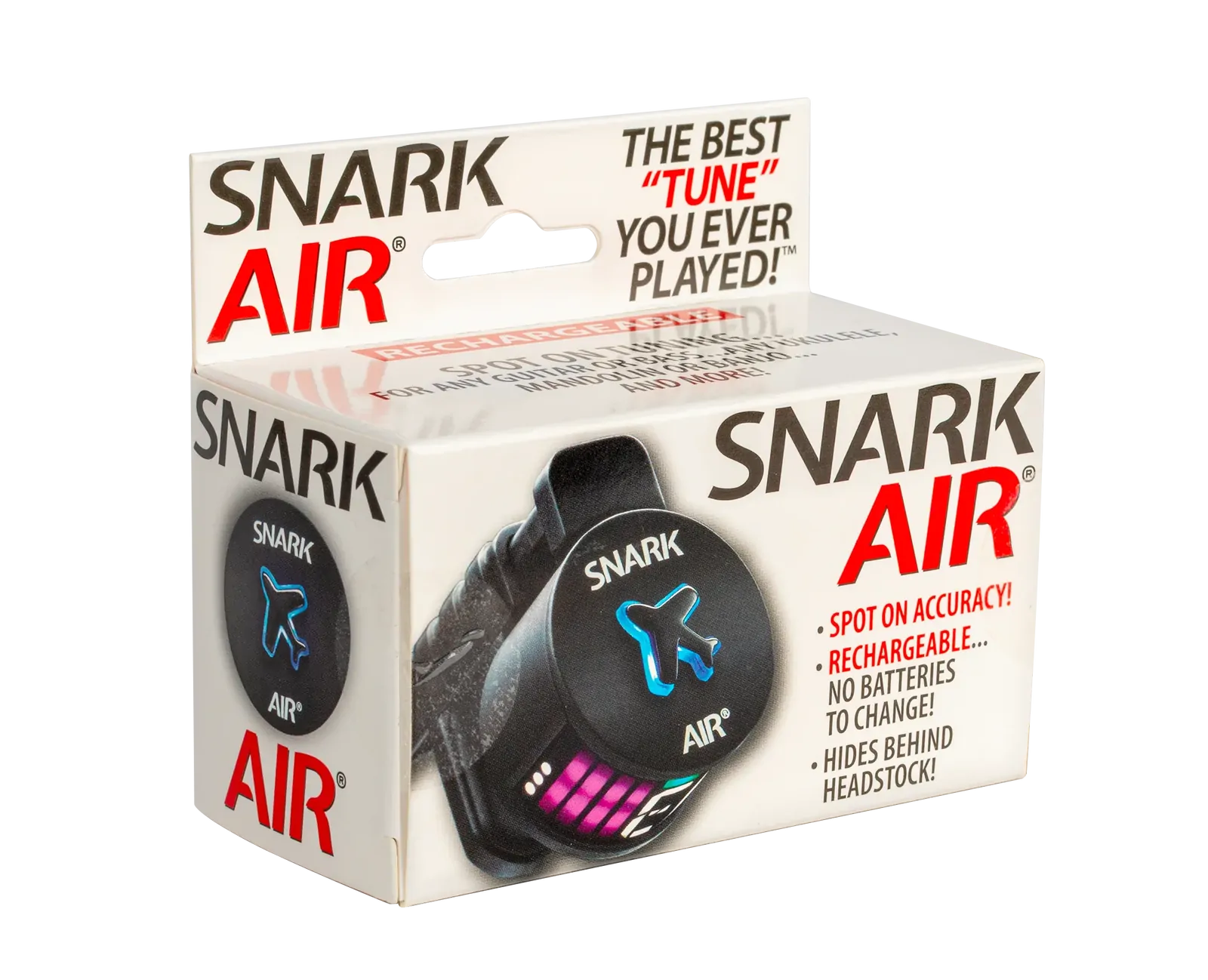 Snark Rechargeable Headstock Tuner - Clip-On Chromatic Tuner for Guitar and Bass — view 2