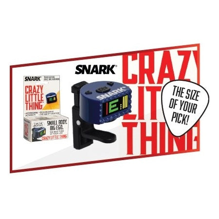 SNARK Crazy Little Thing Rechargeable Chromatic Clip-On Headstock Tuner