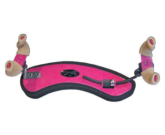 Wolf Forte Secondo Pink Sparkle Shoulder Rest for Violin (1/4 - 1/2)