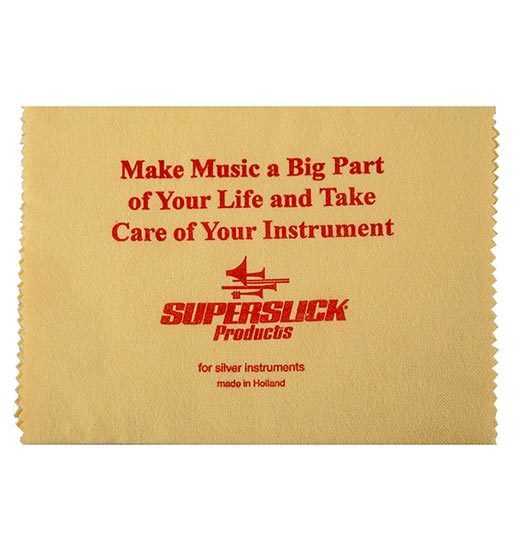 Superslick Double Brushed Cotton Silver Polish Cloth 6.5" x 13.5"