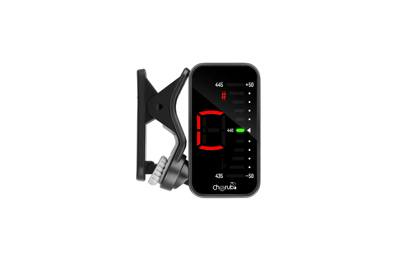 Cherub Clip-On Rechargeable Chromatic Tuner with Backlit LED Display — view 3